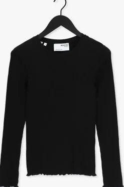 SELECTED FEMME e t-shirt anna ls crew neck tee><noscript><img width=