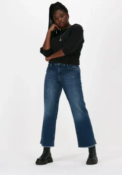 zwarte selected femme t-shirt slftenny 3/4 sweat top