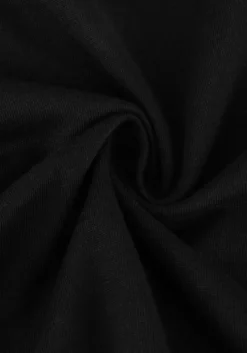 zwarte selected femme t-shirt slfpenelope 2/4 ruffle tee