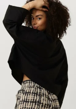 zwarte semicouture blouses s4sk03 shirt