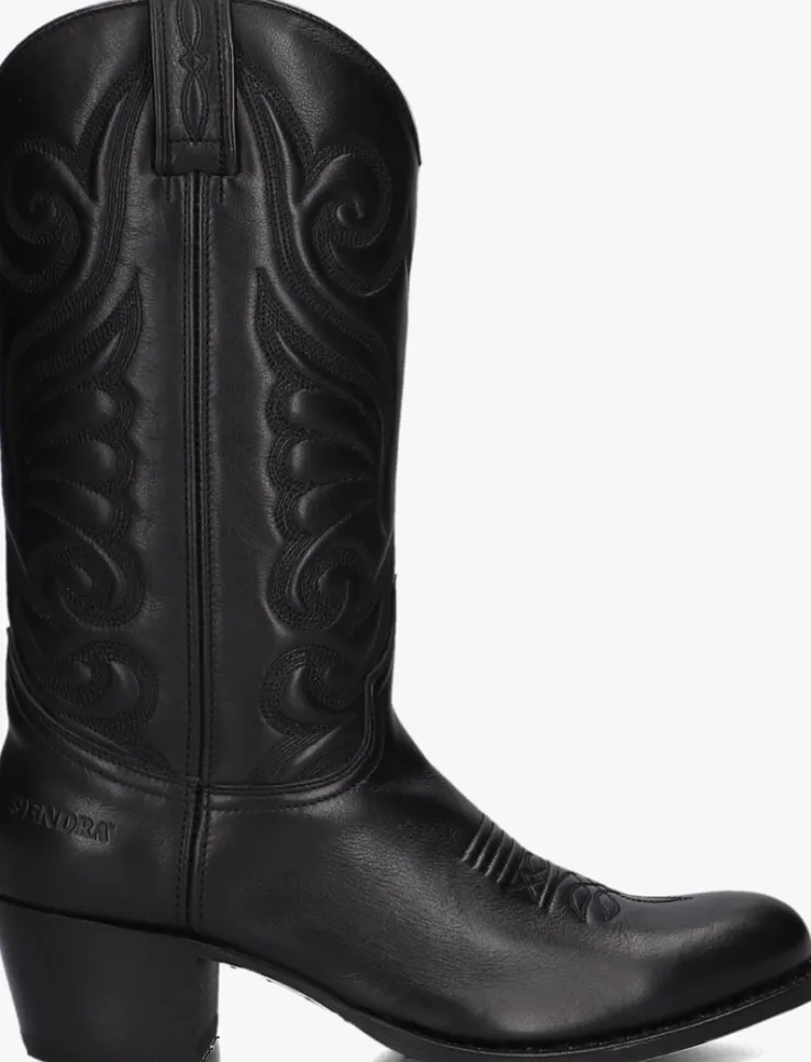 zwarte sendra cowboylaarzen 11627