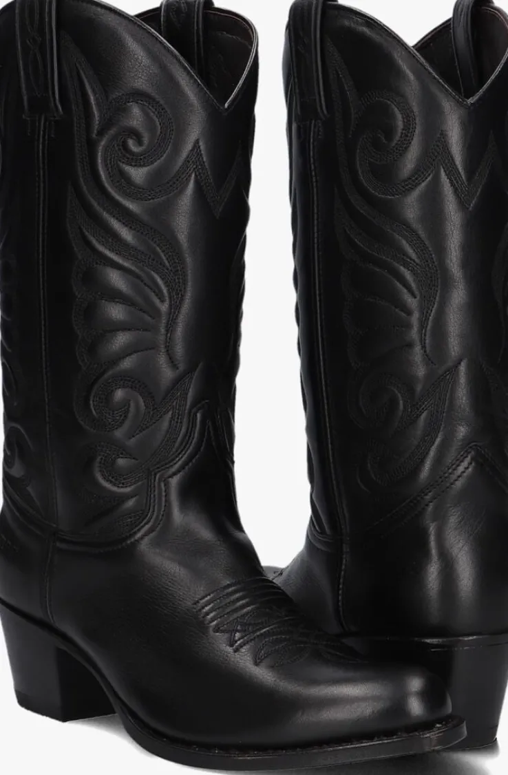 zwarte sendra cowboylaarzen 11627