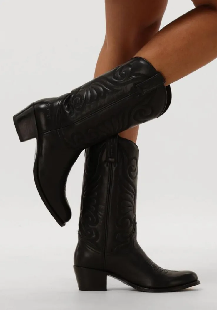 zwarte sendra cowboylaarzen 11627