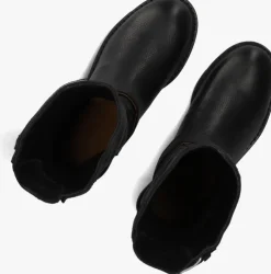 zwarte shabbies biker boots alyd mia