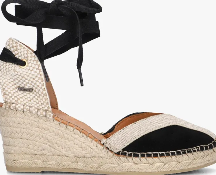 zwarte shabbies espadrilles kaila ki seven
