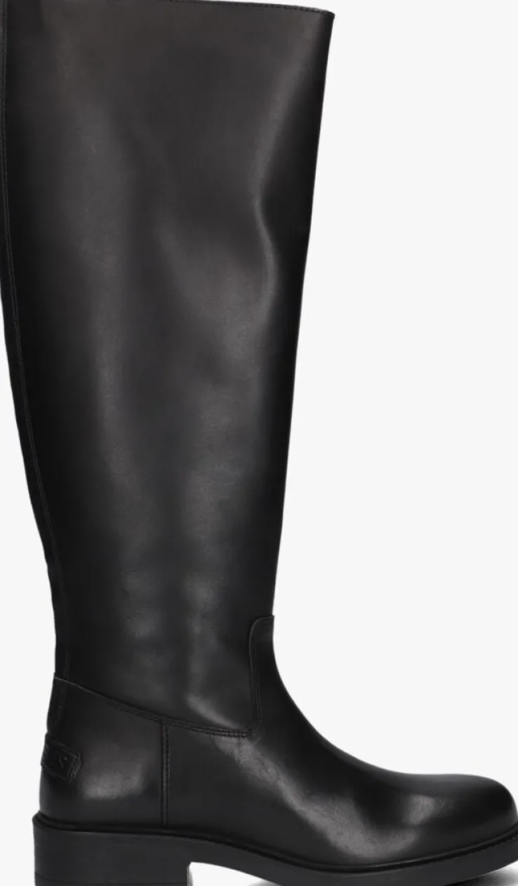 zwarte shabbies hoge laarzen dean tala