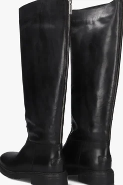 zwarte shabbies hoge laarzen duck tala