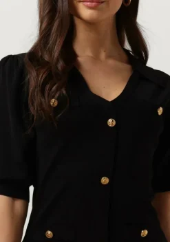 zwarte silvian heach mini jurk gpp23246ve