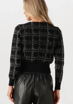 zwarte silvian heach vest cardigan saloniko