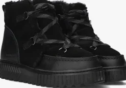 zwarte sorel snowboots ona ave alpine boot dames