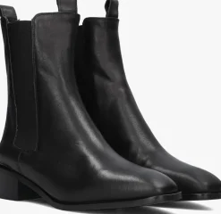 zwarte stefano lauran chelsea boots botin plano