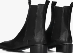 zwarte stefano lauran chelsea boots botin plano