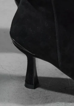 zwarte stefano lauran enkellaarsjes botin