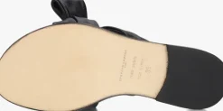 zwarte stefano lauran slippers 24153