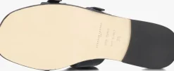 zwarte stefano lauran slippers 24004