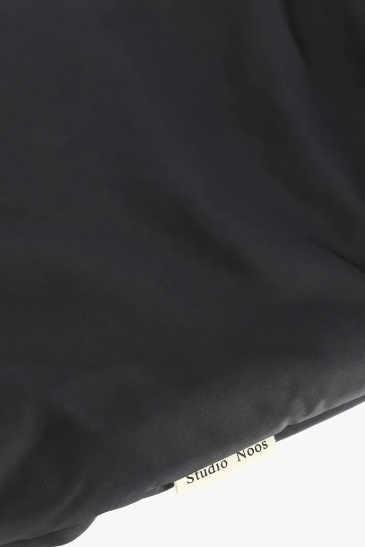 zwarte studio noos shopper puffy mom-bag