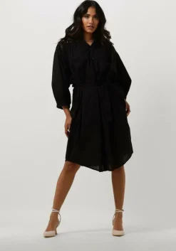 SUMMUM e midi jurk dress cotton voile>DAMES Jurken