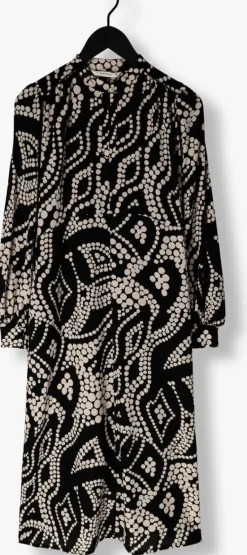 SUMMUM e midi jurk dress irregular dots hammered><noscript><img width=