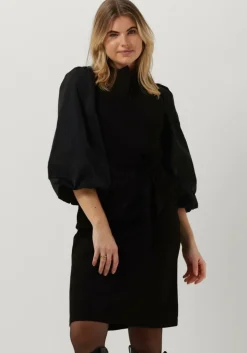 zwarte summum mini jurk dress punto milano
