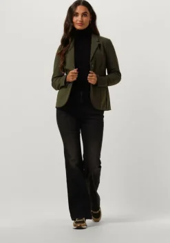 zwarte summum tops & t-shirts smocked sweater basic knit