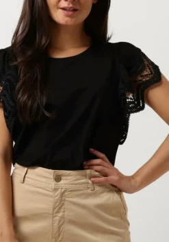 SUMMUM e t-shirt jersey top tee with lace><noscript><img width=