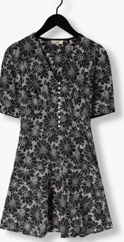 zwarte suncoo mini jurk cindy
