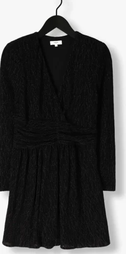zwarte suncoo mini jurk cadix