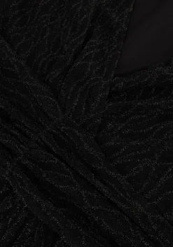 zwarte suncoo mini jurk cadix