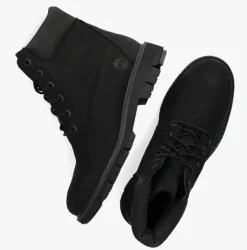 zwarte timberland veterboots lucia way 6in boot
