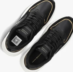 zwarte tommy hilfiger lage sneakers chunky fashion runner
