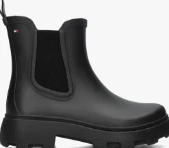 TOMMY HILFIGER e regenlaarzen rubber flag cleated rainboot>DAMES Laarzen