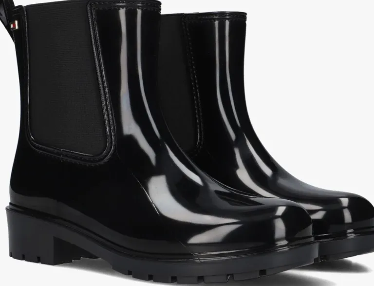 TOMMY HILFIGER e regenlaarzen flag rainboot>DAMES Laarzen