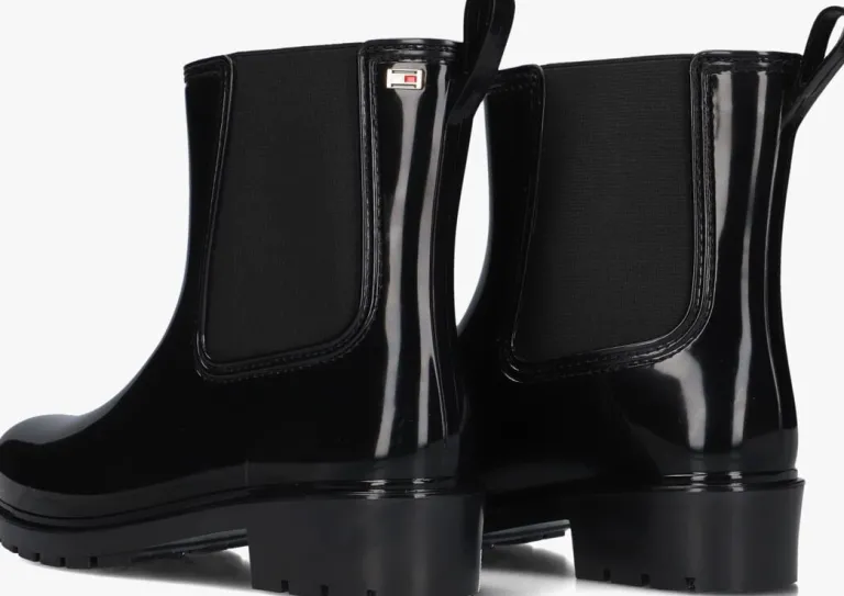 TOMMY HILFIGER e regenlaarzen flag rainboot>DAMES Laarzen
