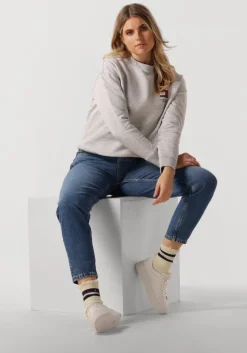 zwarte tommy hilfiger top slim 5x2 rib stripe tank ns