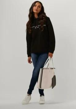 TOMMY HILFIGER e trui heritage hilfiger hoodie ls>DAMES Truien & Vesten