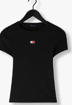 TOMMY JEANS e t-shirt twj slim badge rib tee><noscript><img width=