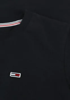zwarte tommy jeans t-shirt tjw regular jersey c neck