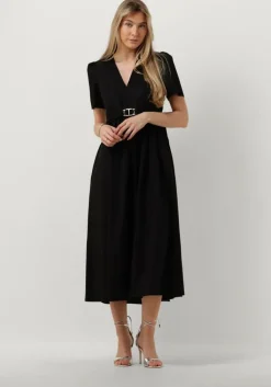 TWINSET MILANO e midi jurk woven dress>DAMES Jurken