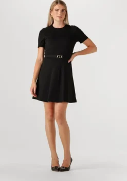 zwarte twinset milano mini jurk 252tp2607