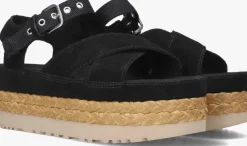 zwarte ugg sandalen aubrey ankle