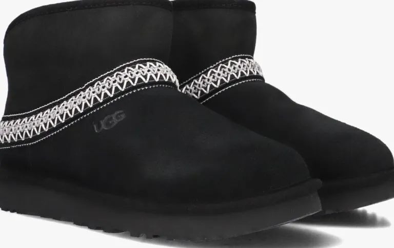 UGG e vachtlaarzen classic mini crescent>DAMES Laarzen