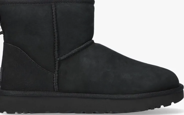 zwarte ugg vachtlaarzen w classic mini ii