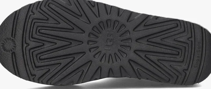 zwarte ugg vachtlaarzen w classic ultra mini platform