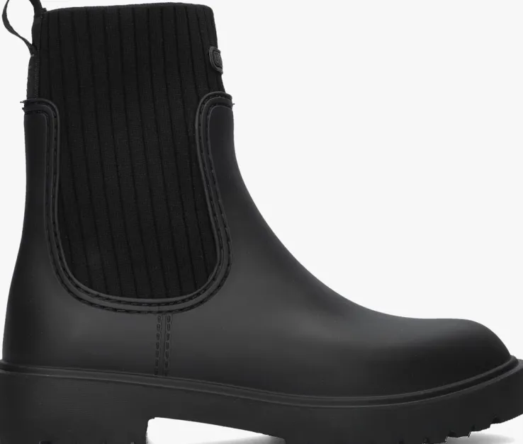 zwarte unisa chelsea boots faynar