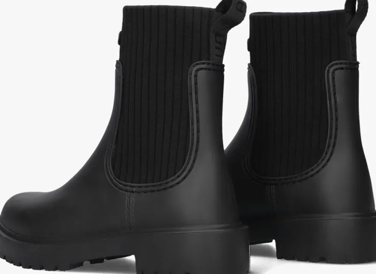 zwarte unisa chelsea boots faynar