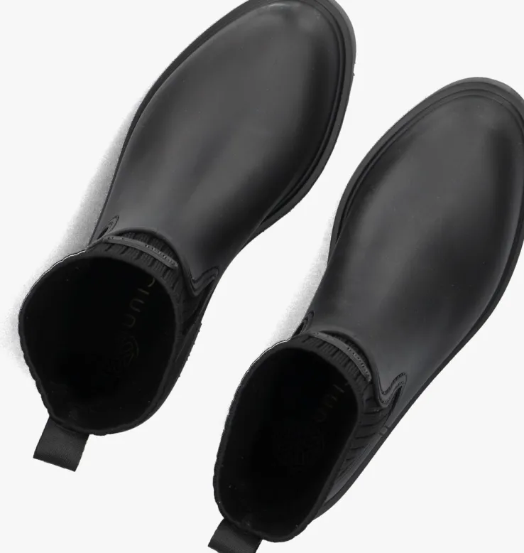 zwarte unisa chelsea boots faynar
