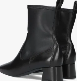 zwarte unisa enkellaarsjes lemico