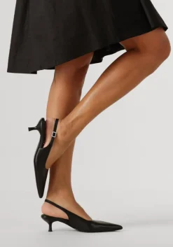 zwarte vagabond shoemakers slingbacks lykke