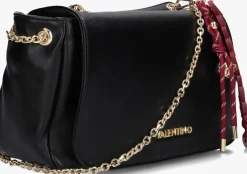 zwarte valentino bags schoudertas winter re flap bag