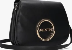 zwarte valentino bags schoudertas moses flap bag